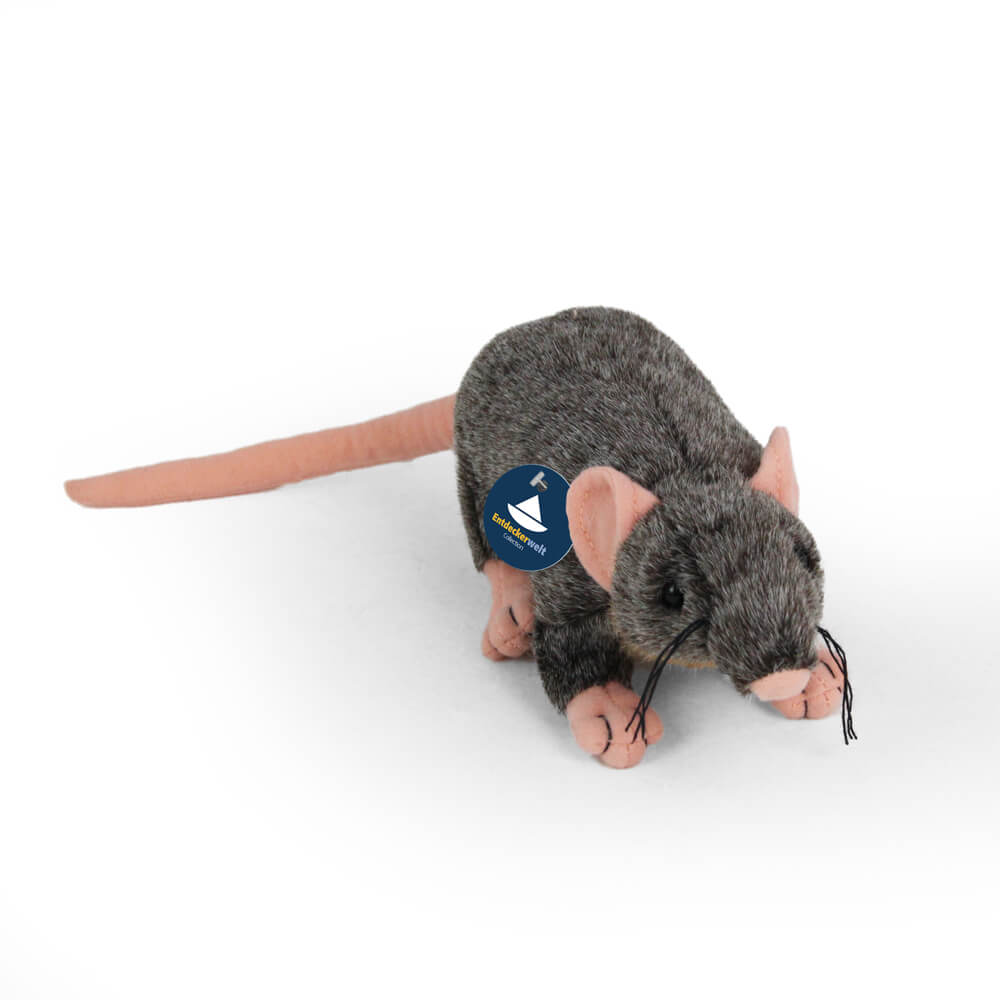 Stofftier Ratte (ca. 18 cm)