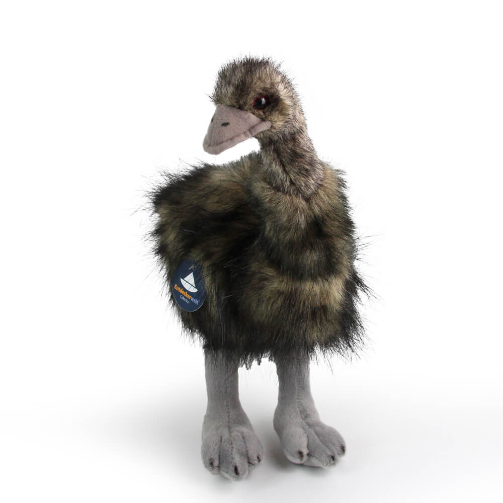Emu aus Stoff von Vorne