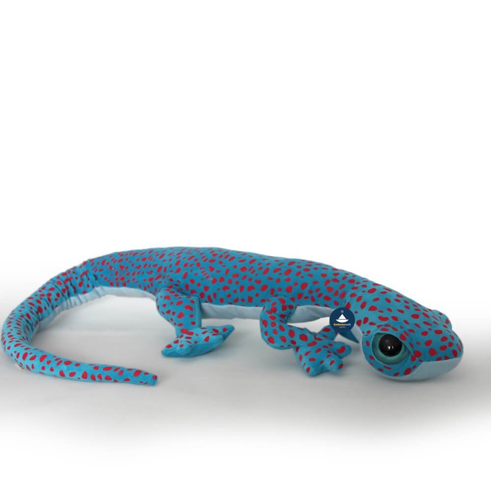 Plüschtier Kuscheltier Stofftier Vietnamesischer Tigergecko Gecko L. 105 cm 