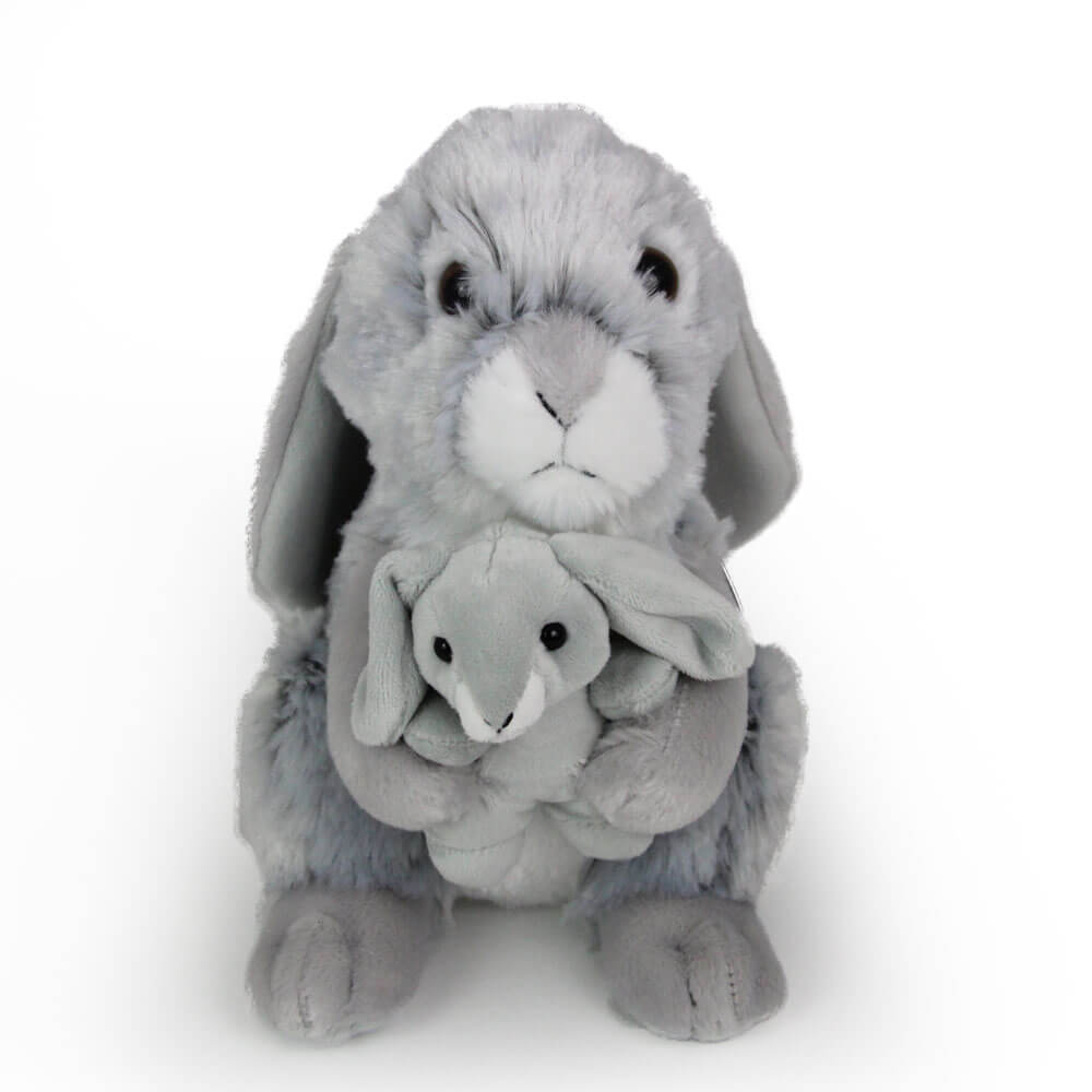 Kaninchen mit Baby (ca. 23 cm)